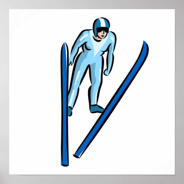 Ski Jump Poster (Framsidan)