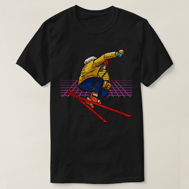 Ski Jump T Shirt (Design framsida)