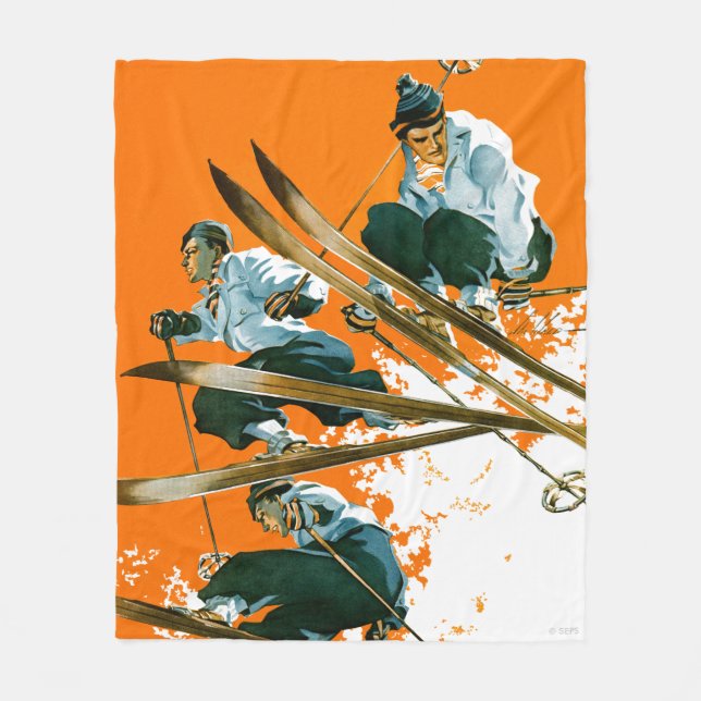 Ski-Jumper av Ski Weld Fleecefilt (Framsidan)