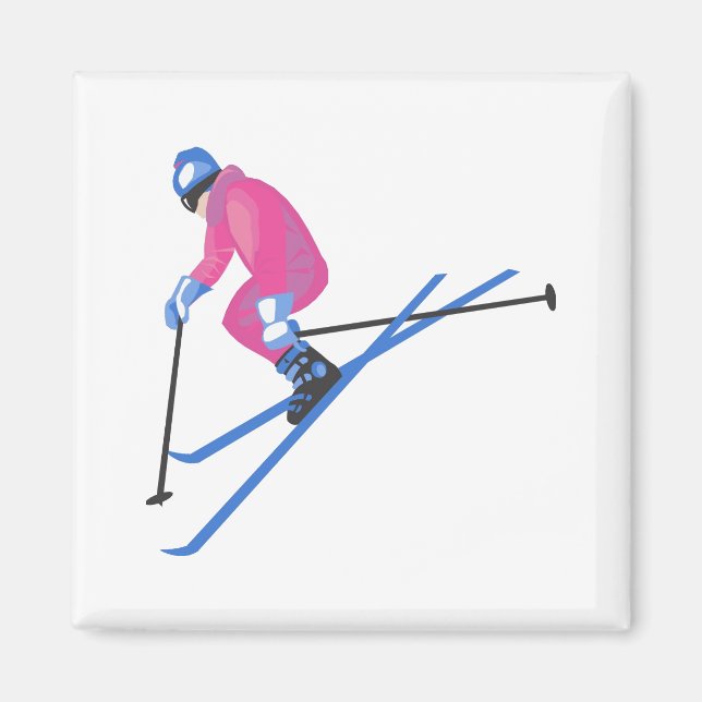 Ski-Jumper Magnet (Framsidan)