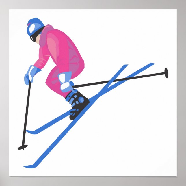 Ski-Jumper Poster (Framsidan)