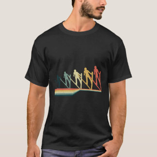 Ski Jumping Funny Gift Vintage Retro T Shirt