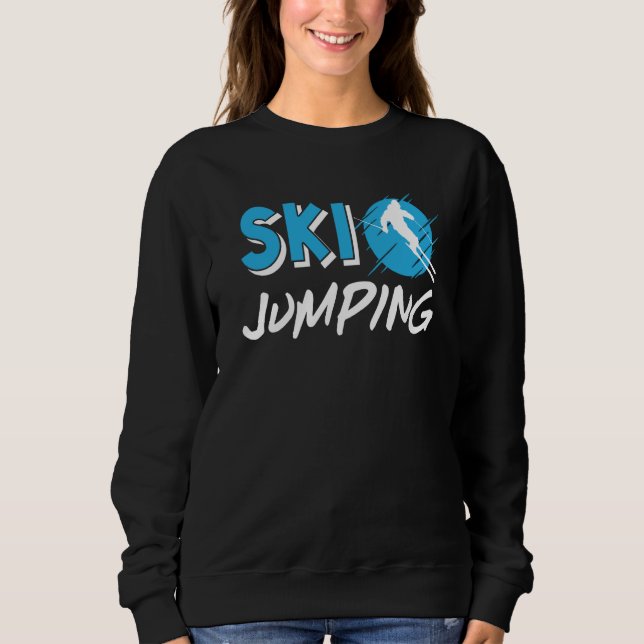 Ski Jumping Ski Jumper Ski Jump Hill Snow Winter S T Shirt (Framsida)