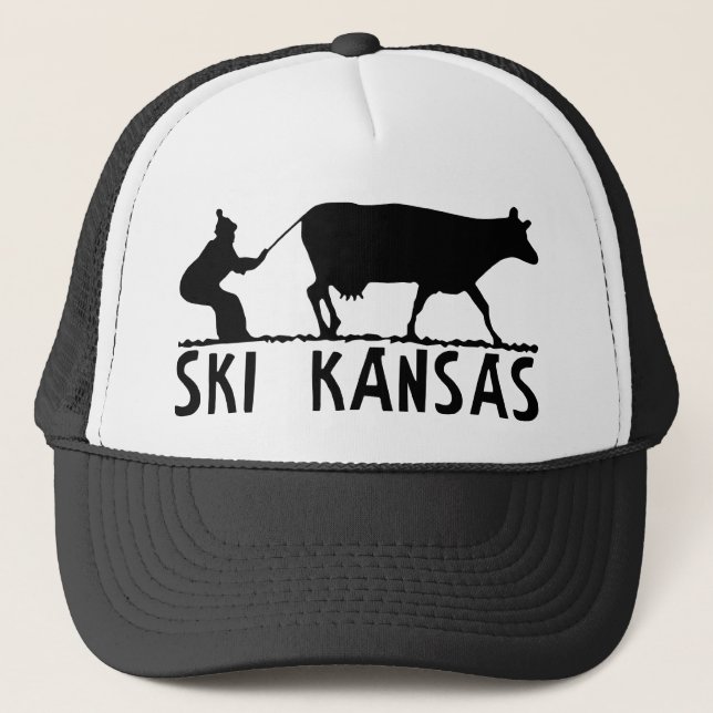 Ski Kansas Truckerkeps (Framsida)