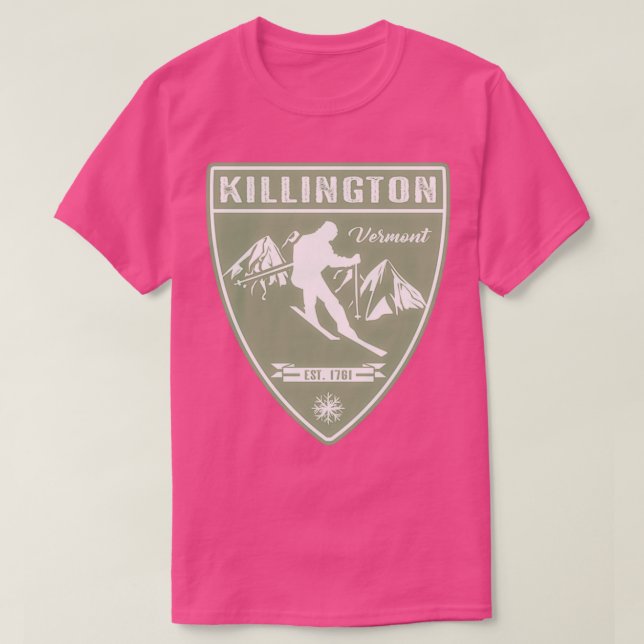 Ski Killington Vermont T Shirt (Design framsida)