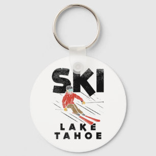 Ski Lake Tahoe Designa skidåkning, Lake Tahoe Nyckelring