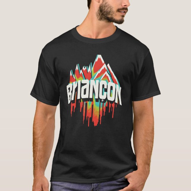 Ski Legendary Briançon T-Shirt (Framsida)