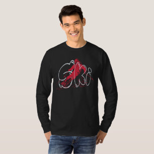 "Ski Life T-Shirt: Slå Slopes i Stil" T Shirt