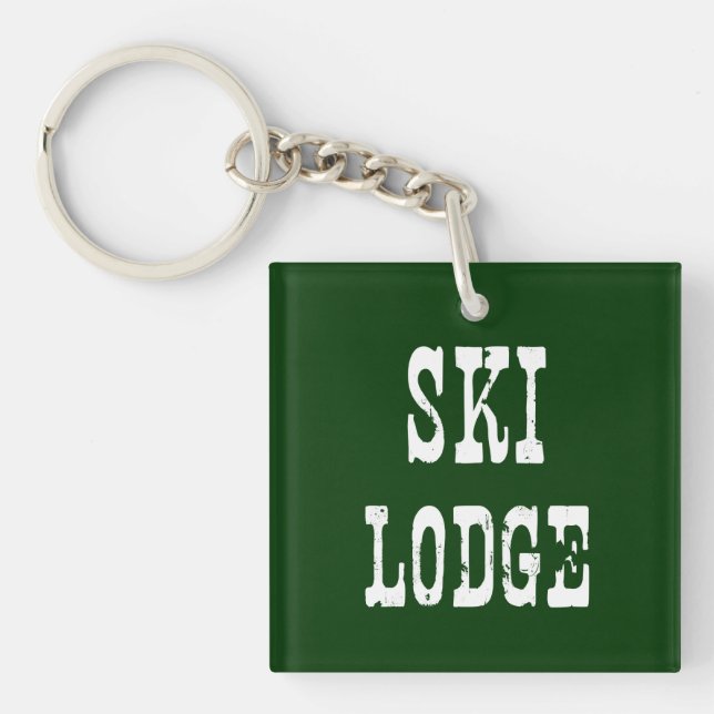 Ski Lodge Grönt (Framsidan)