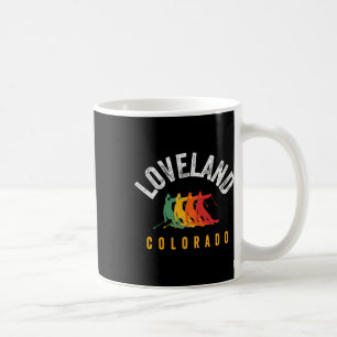 Ski Loveland skidåkare Loveland Mountain skidåkare Kaffemugg