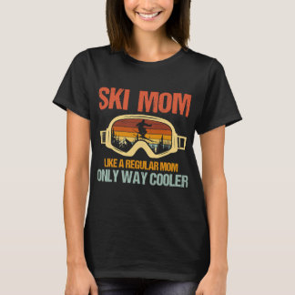 Ski Mamma som ett vanligt sätt att bara använda Ma T Shirt
