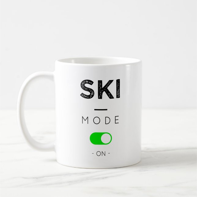 Ski mode-on kaffemugg (Vänster)