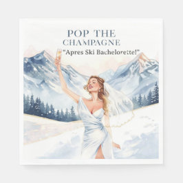 Ski möhippa Helbrud på backarna Pappersservett