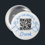 Ski Möhippa Köp Bruden En Drink Knapp<br><div class="desc">Se till att bruden inte behöver betala för en enda drink när du köper dessa praktiska QR-kodknappar till var och en av deltagarna i ditt möhippa-firande! Om du planerar en vinterresa för möhippafirande, är dessa Après Ski-föremål det perfekta tillskottet för att göra helgen extra speciell! Med charmerande handritade illustrationer av...</div>