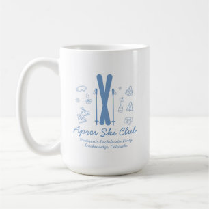 Ski Möhippa Sista skål Blå Möhippa Kaffemugg