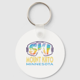 Ski Mount Kato Minnesota Skiing Vacation Nyckelring