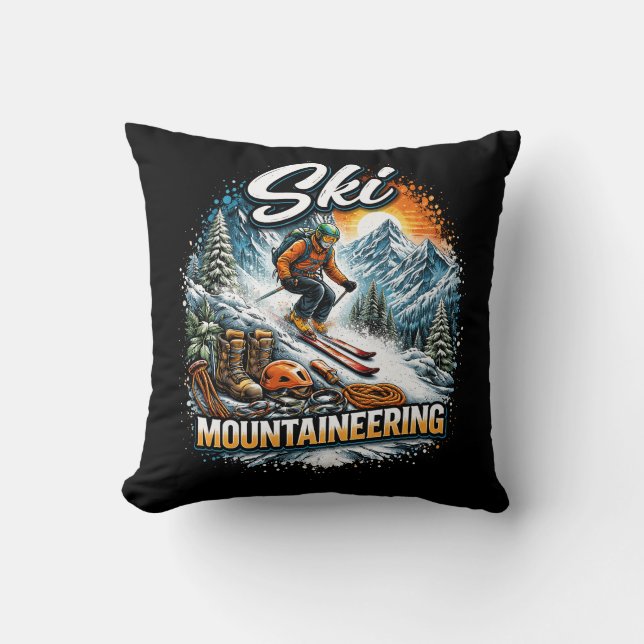 Ski Mountaineering Kudde (Framsida)