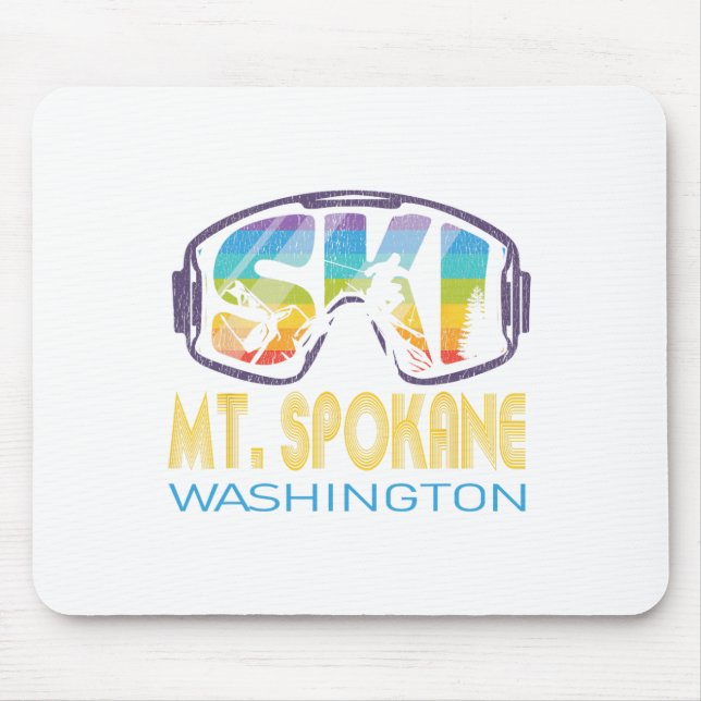 Ski Mt Spokane Washington Skiing Vacation Musmatta (Framsidan)