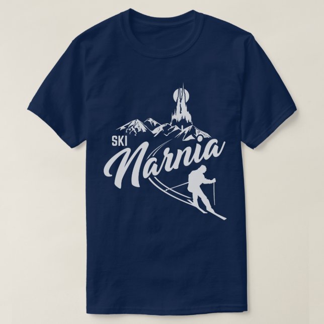 Ski Narnia 1 T Shirt (Design framsida)