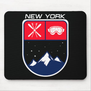 Ski New York Mountain Skiing Trail Skier Goggle Po Musmatta