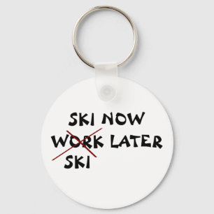 Ski Now Ski Senater Nyckelring