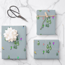 Ski Öppnar jul Skiing Helgdag Skiers Blue