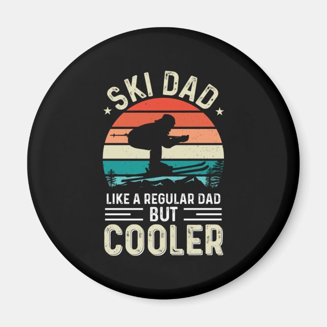 Ski Pappa Magnet (Framsidan)