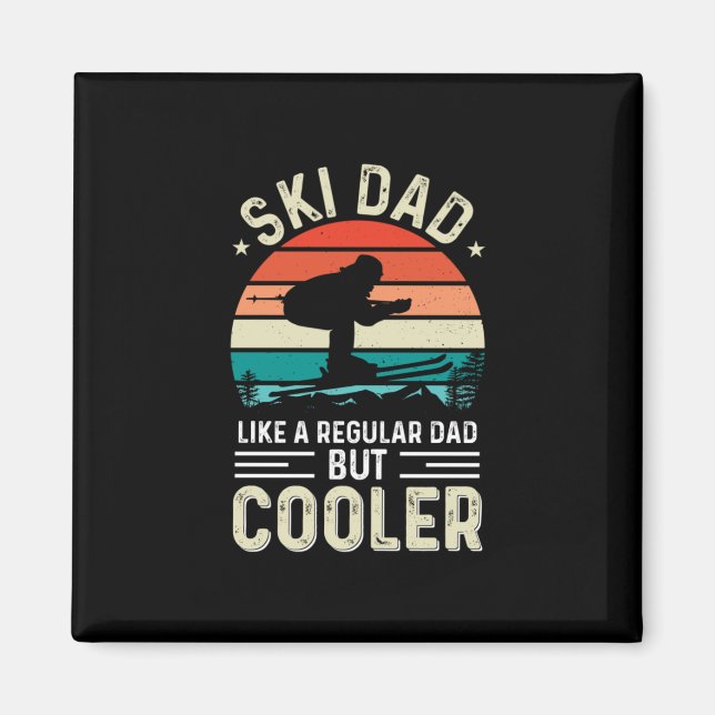 Ski Pappa Magnet (Framsidan)