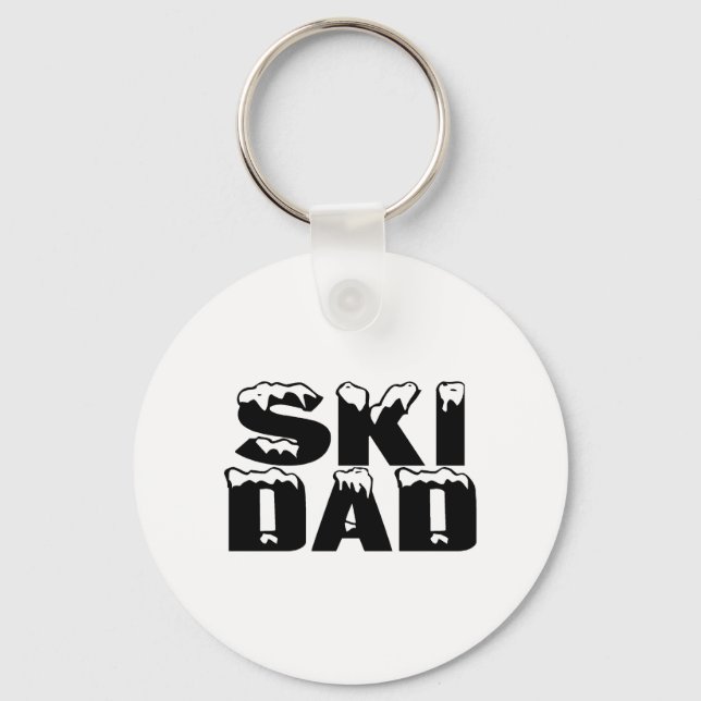 Ski Pappa Nyckelring (Framsida)