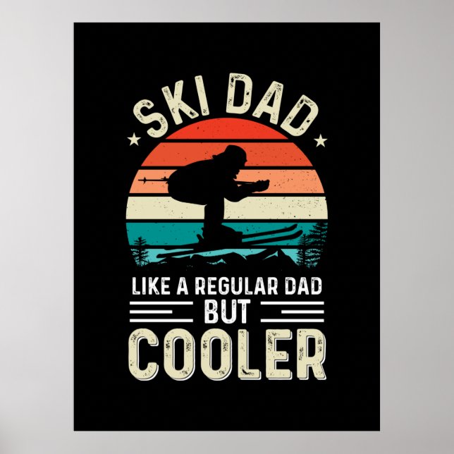 Ski Pappa Poster (Framsidan)
