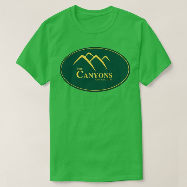 Ski Park City T Shirt (Design framsida)