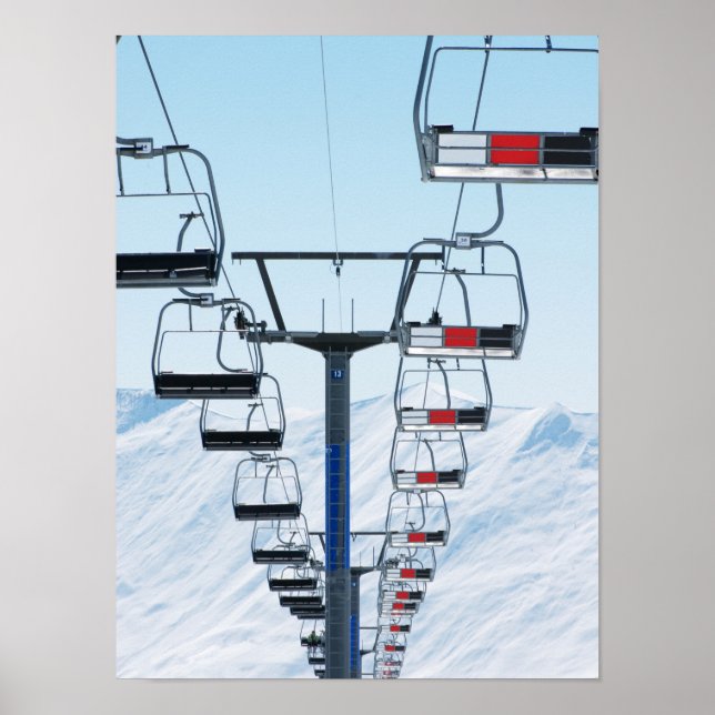 Ski Park-ordförande Poster (Framsidan)