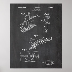 Ski Patent Poster
