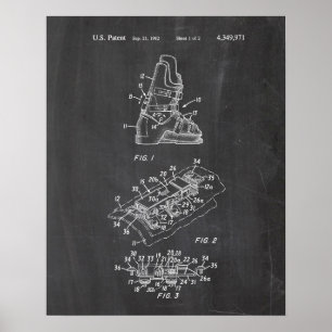Ski Patent Poster
