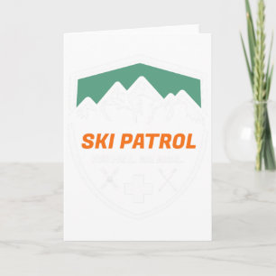 Ski Patrol du faller så vi åker och hoppas på en Kort