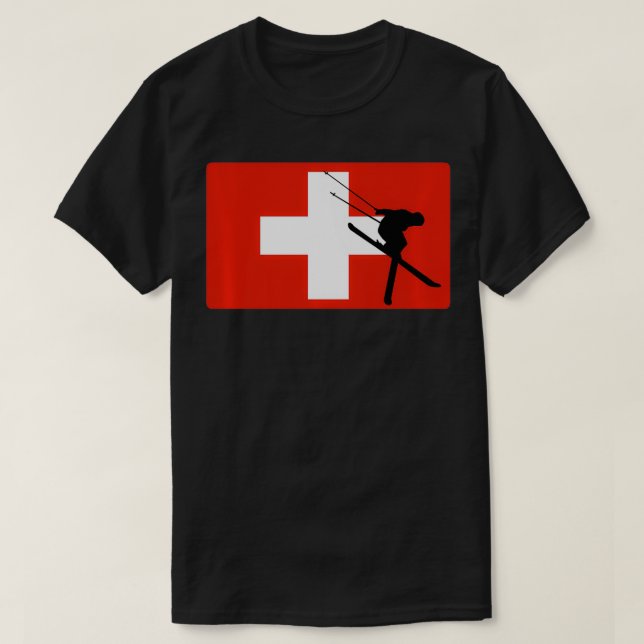 Ski Patrol-grafik T Shirt (Design framsida)
