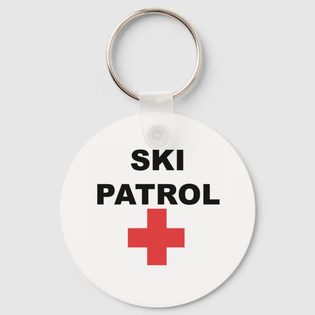 Ski Patrol Nyckelring (Framsida)