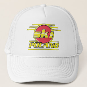 Ski Polen 80-tals logotyp Keps