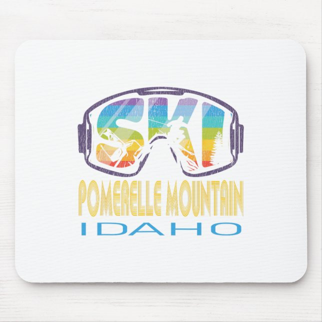 Ski Pomerelle Mountain Idaho Skiing Vacation Musmatta (Framsidan)