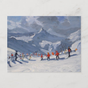 Ski School Tignes 2009 Vykort