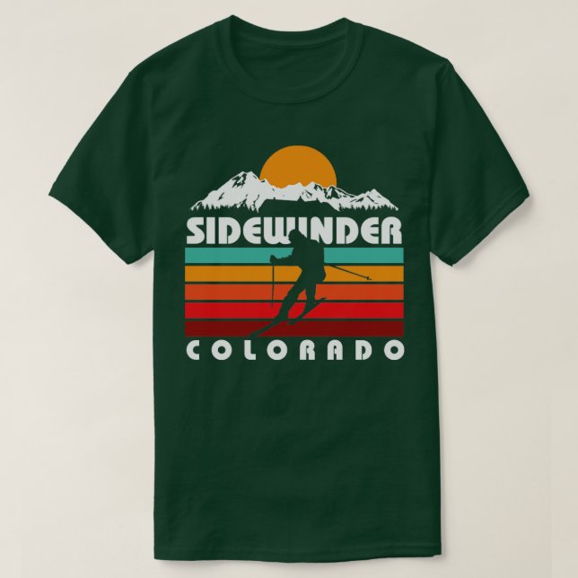 Ski Sidewinder T Shirt (Design framsida)