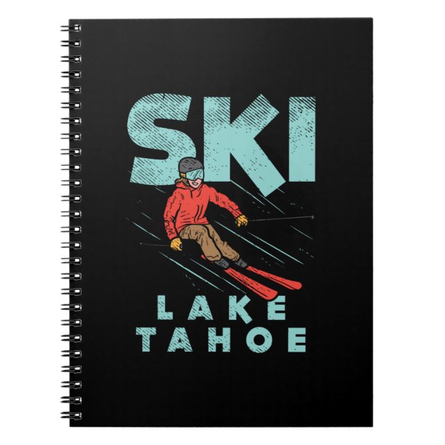 Ski Sjö Tahoe Anteckningsbok (Framsidan)