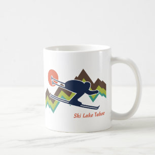 Ski Sjö Tahoe Kaffemugg