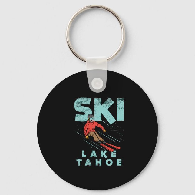 Ski Sjö Tahoe Nyckelring (Framsida)