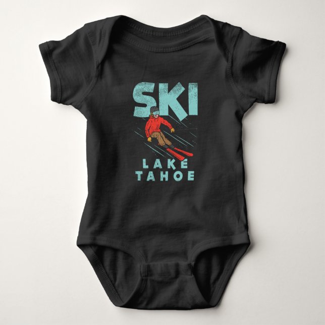 Ski Sjö Tahoe T Shirt (Framsida)