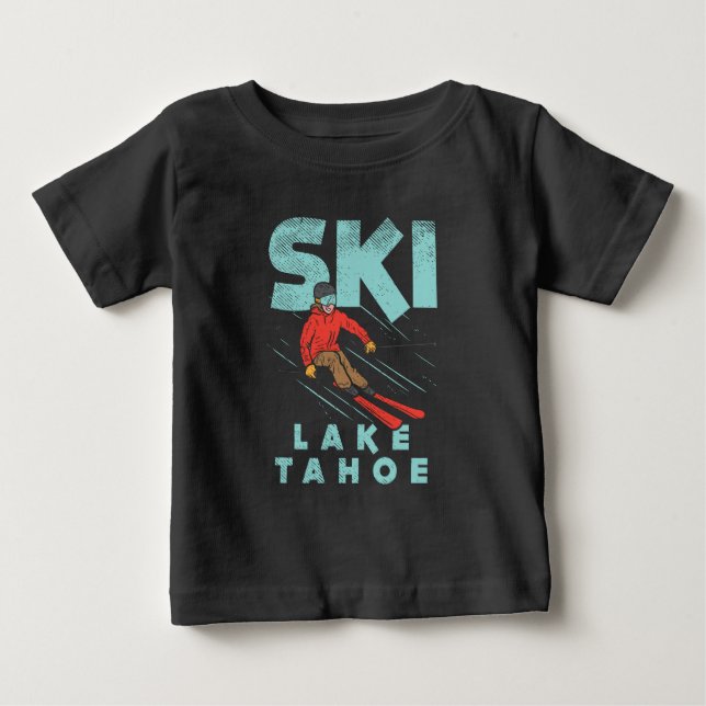 Ski Sjö Tahoe T Shirt (Framsida)