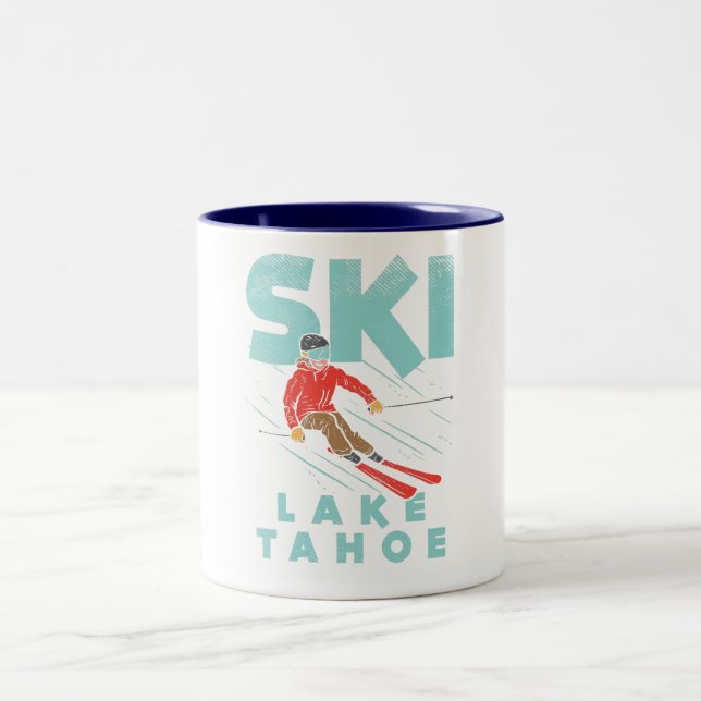 Ski Sjö Tahoe Två-Tonad Mugg (Center)