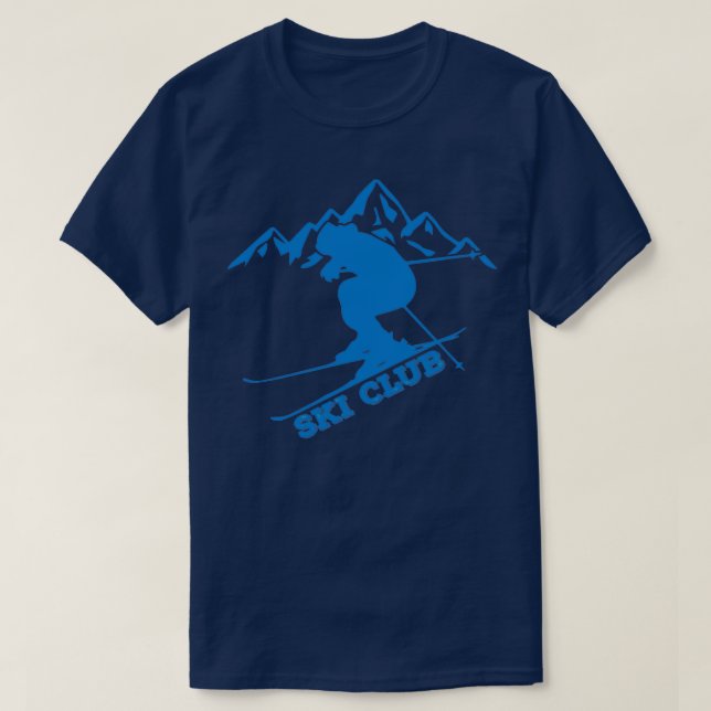 Ski Ski Klubb T Shirt (Design framsida)