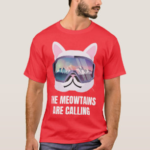Ski Snowboard Goggles Funny Skiing Snowboarding T Shirt