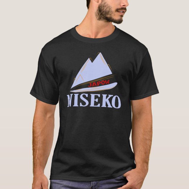 Ski, Snowboard, Niseko T Shirt (Framsida)